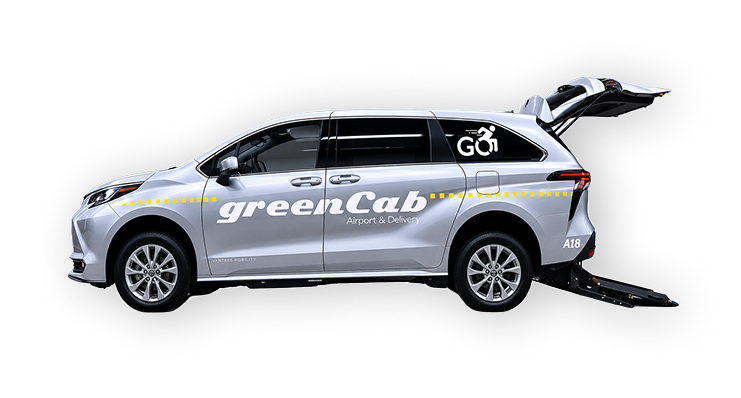Greencab wheelchair accessible vehicle
